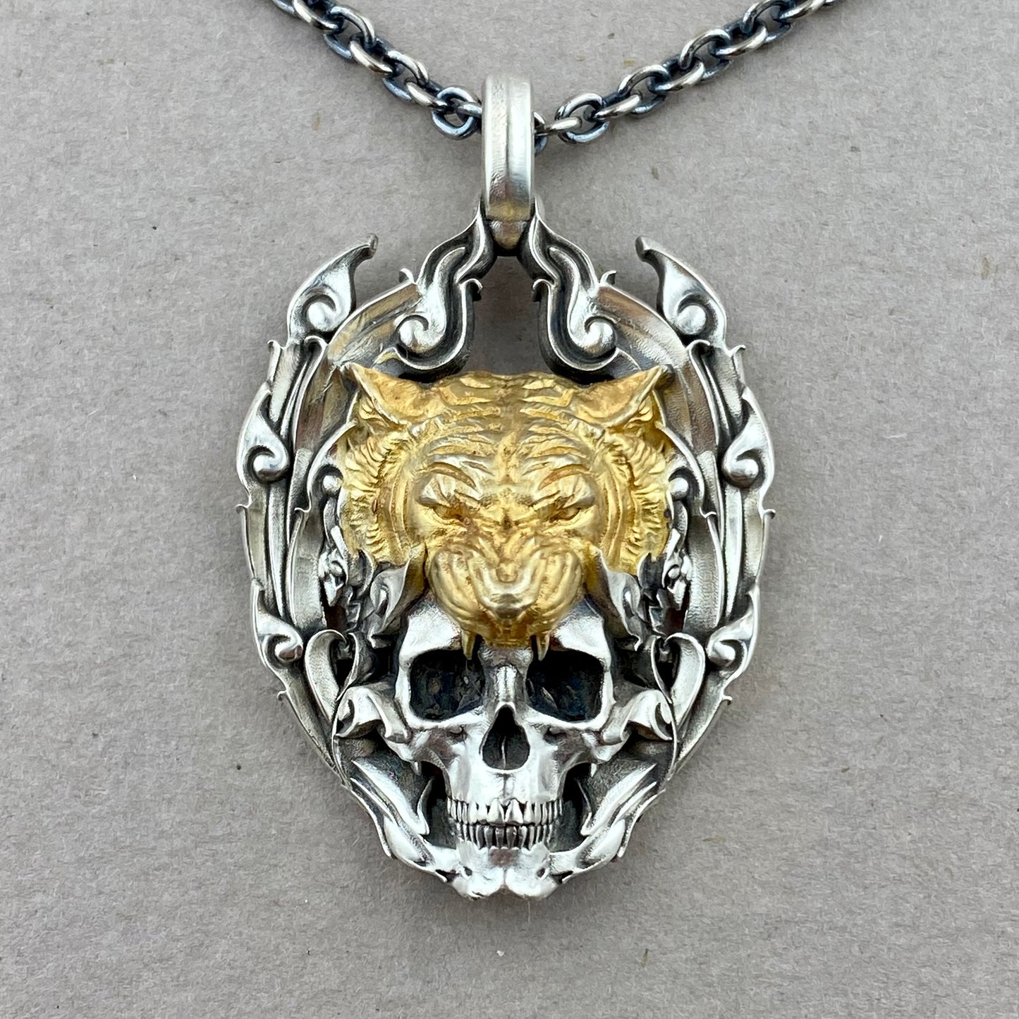 VIP TigerSkull Pendant