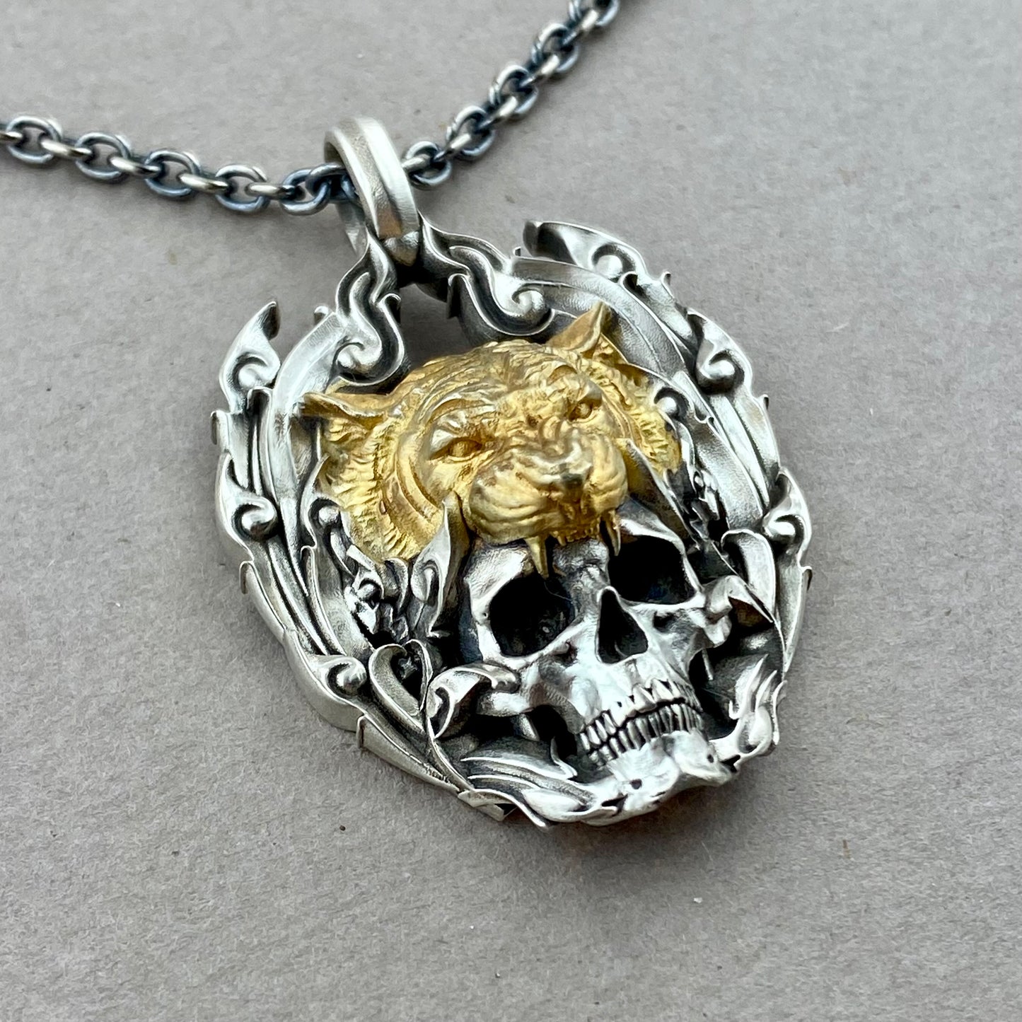 VIP TigerSkull Pendant