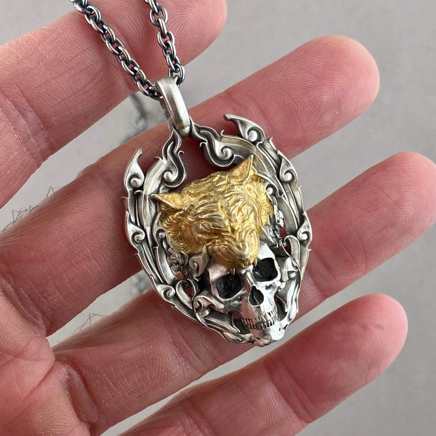 VIP TigerSkull Pendant