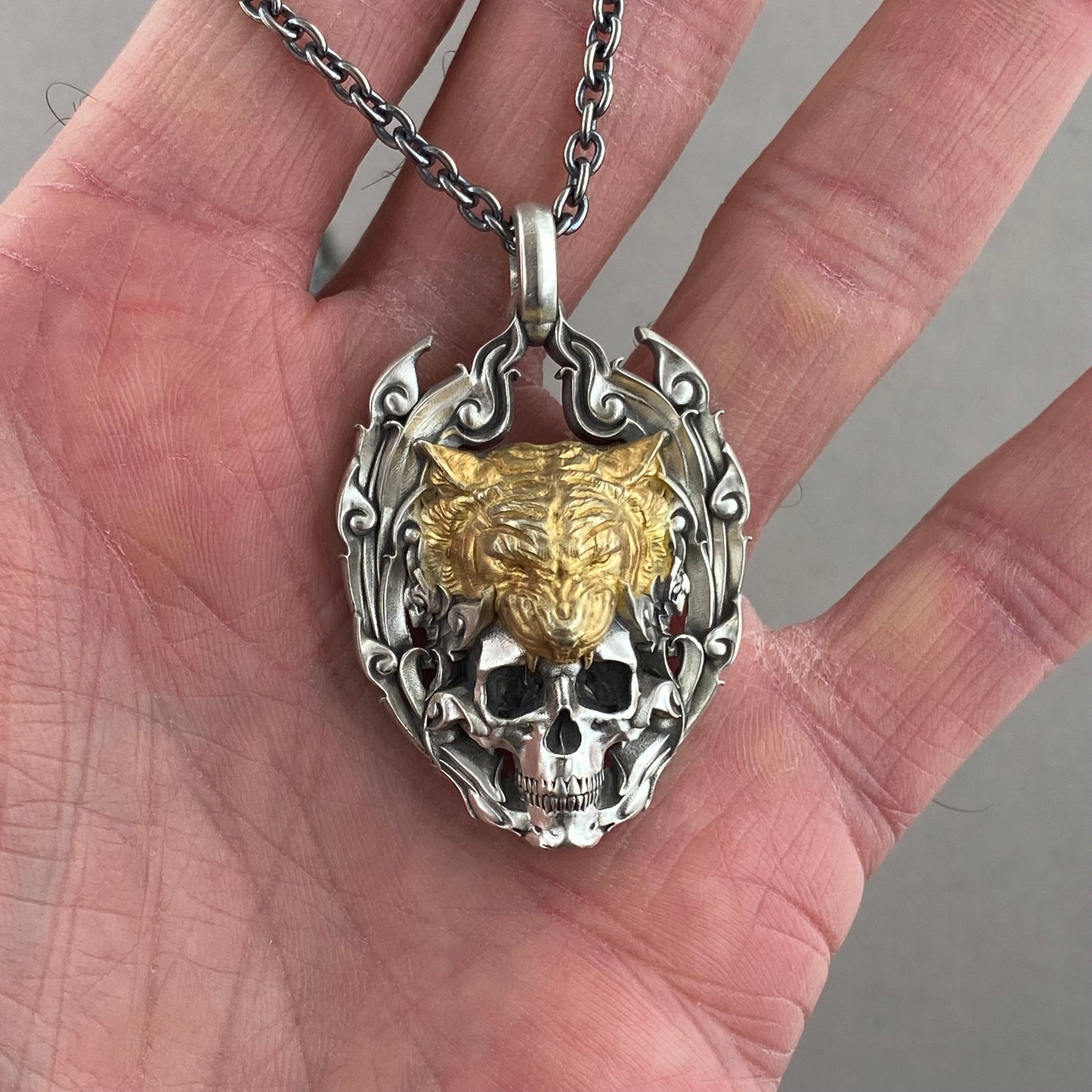 VIP TigerSkull Pendant