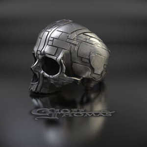 DecoBloc Skull Ring Sterling Silver