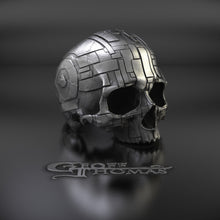 Load image into Gallery viewer, DecoBloc Skull Ring Sterling Silver