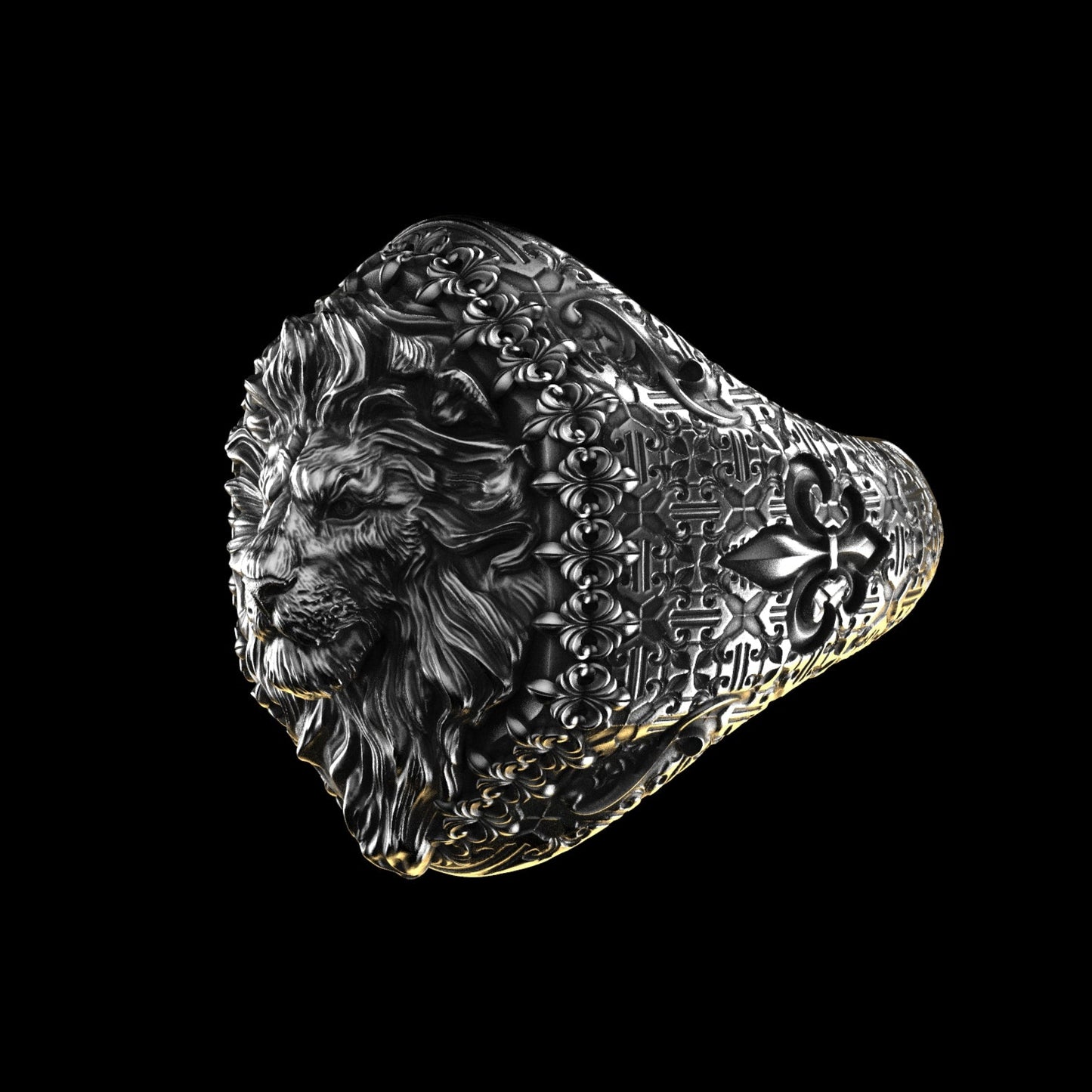 Sovereign Lion Ring