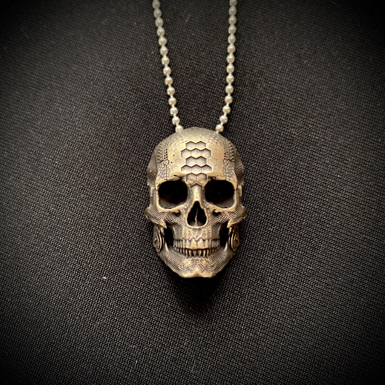 Colgante BronzeTechSkull.1