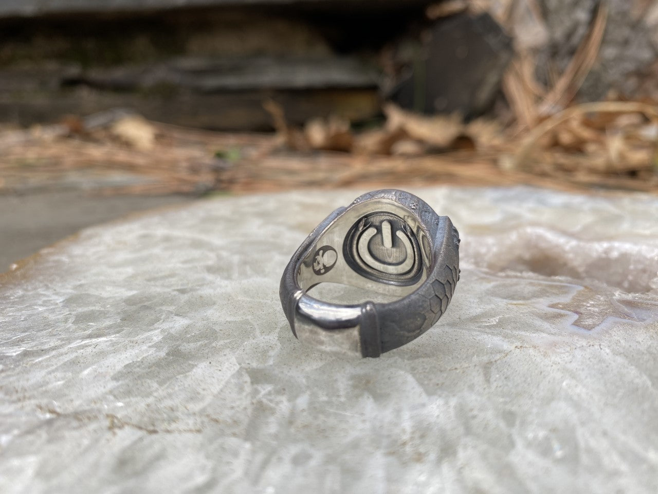 Power Signet Sterling Silver