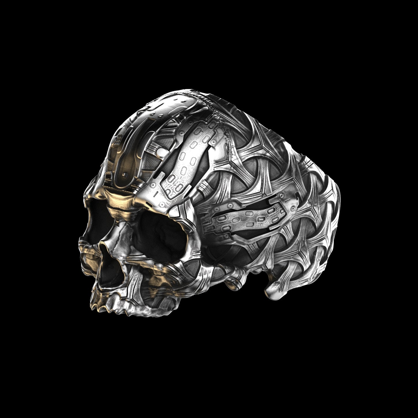 Anillo TechSkull.6 de ley