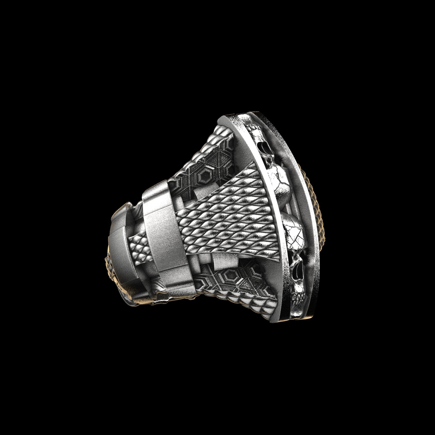 Industrial ArchiTech Ring Sterling