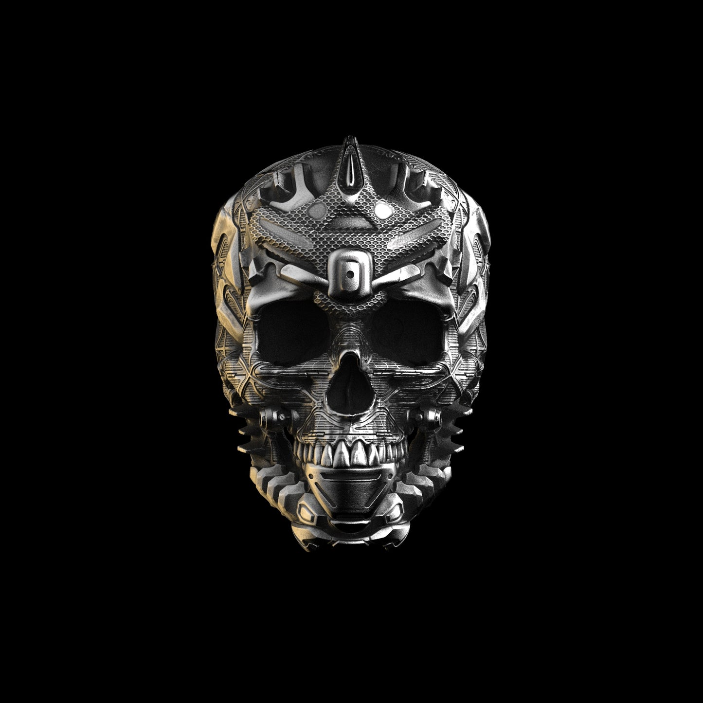 TechSkull.7 Sterling Silver