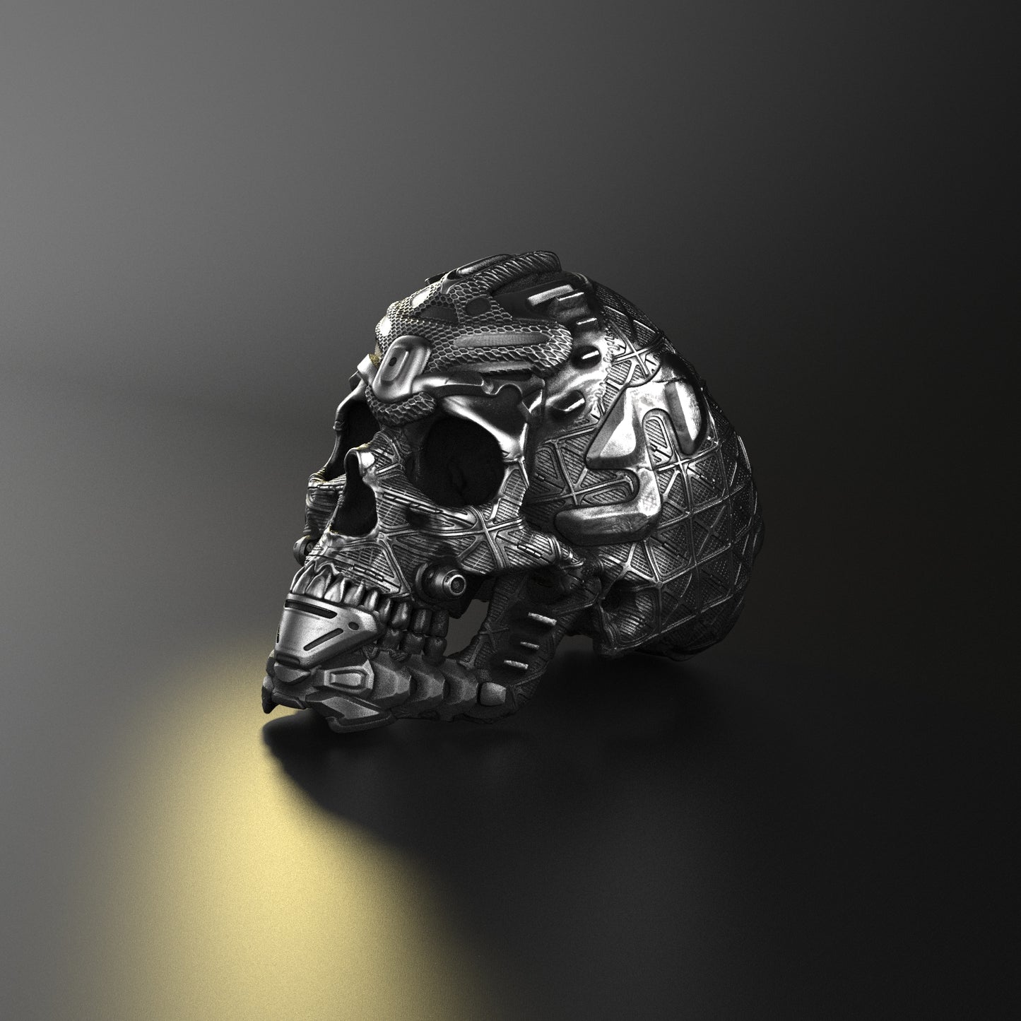 TechSkull.7 Sterling Silver