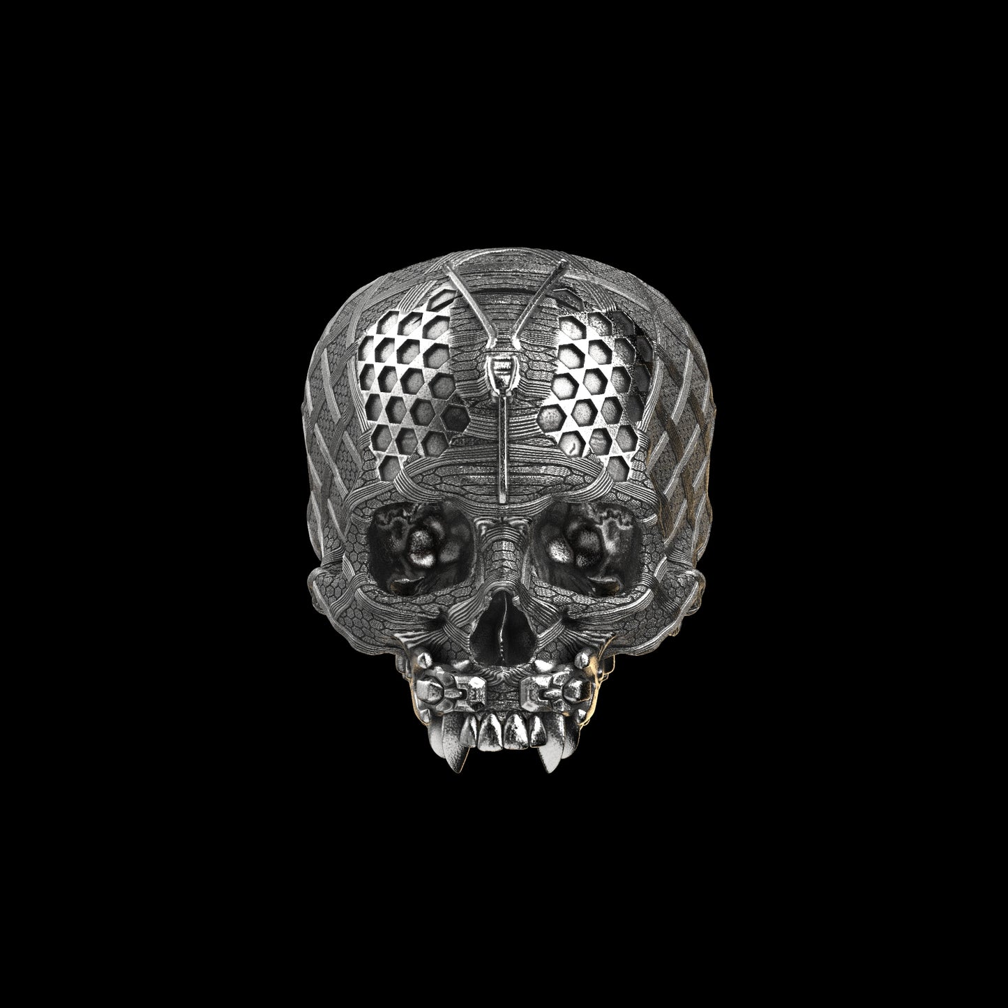 Anillo TechSkull.4 Plata